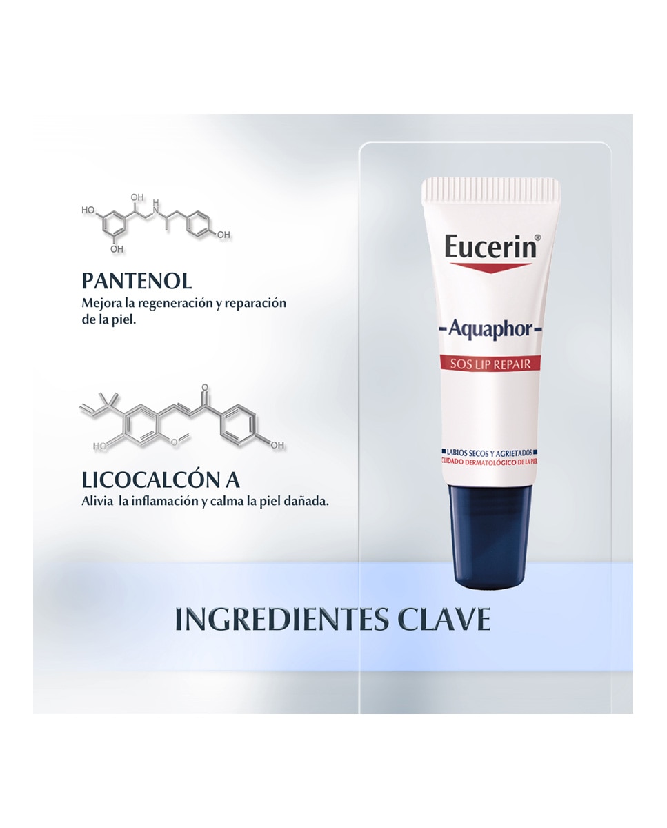 Regenerador Labial Aquaphor SOS Eucerin - 10 ml 4