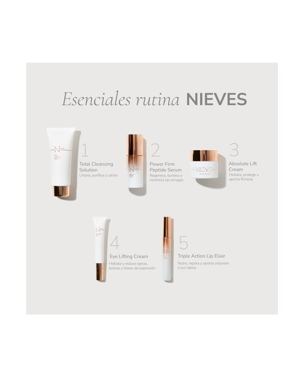 Tratamiento labial nutritivo y voluminizador Triple Action Lip Elixir 10 ml NIEVES by Nieves Álvarez 6