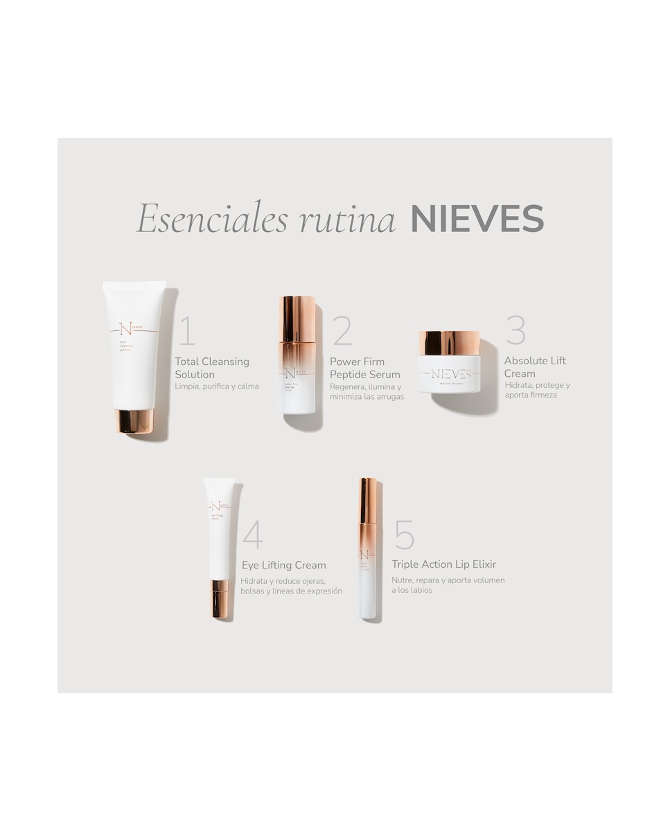 Tratamiento labial nutritivo y voluminizador Triple Action Lip Elixir 10 ml NIEVES by Nieves Álvarez 6