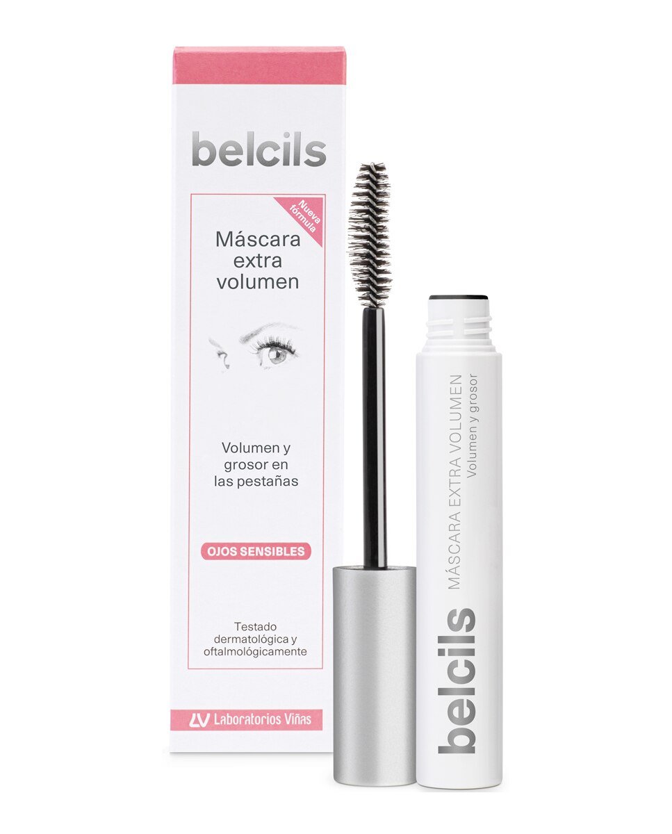 Máscara de pestañas Extra volumen Belcils - Negro Negro-2