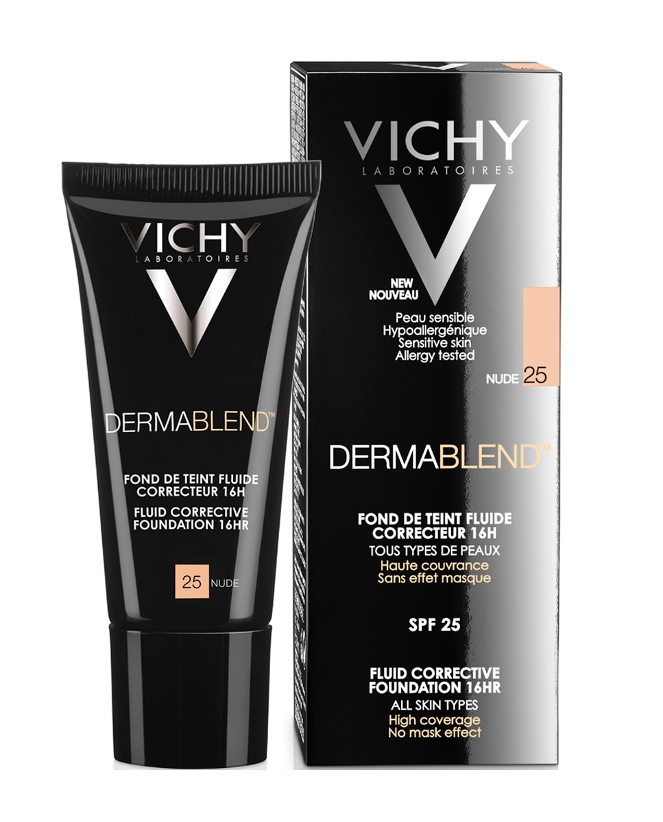 Imagen 9 de Fondo de Maquillaje Vichy Dermablend Fluido Corrector Alta Cobertura 16H Vichy - 25 30 ml 25