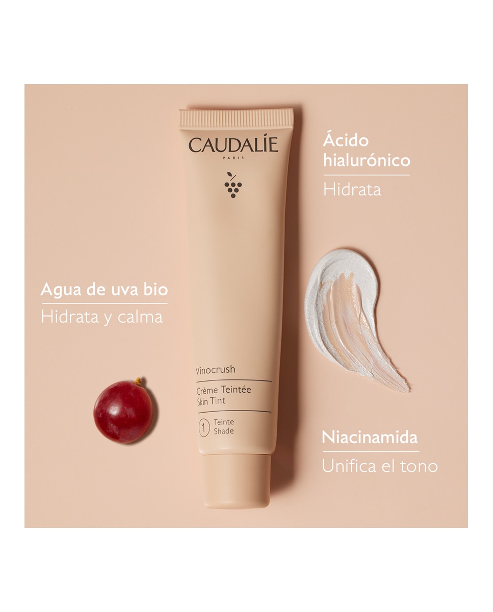 Imagen 3 de Vinocrush Crema con color Vinocrush 30 ml Caudalie - 01 01