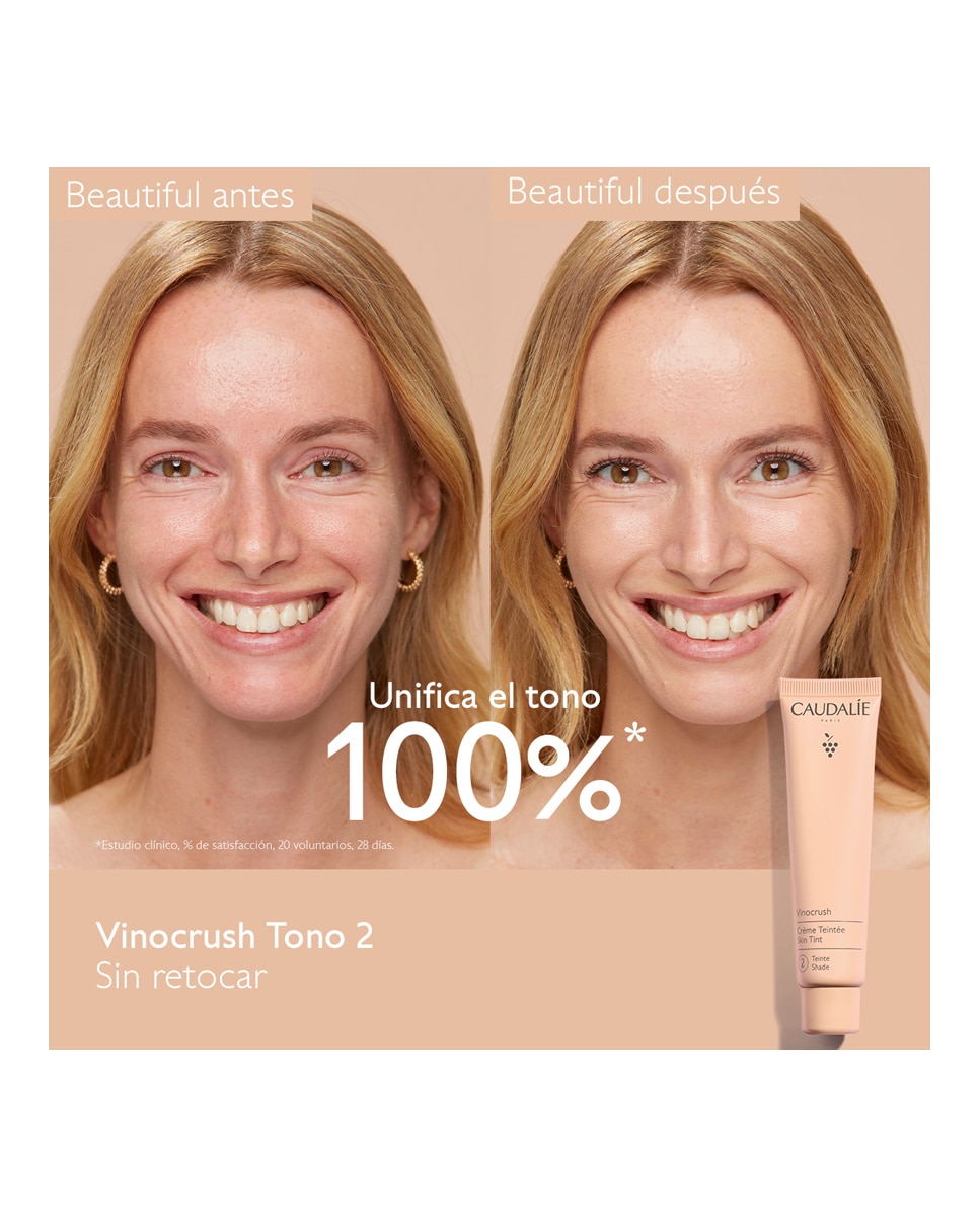 Imagen 5 de Vinocrush Crema con color Vinocrush 30 ml Caudalie - 02 02