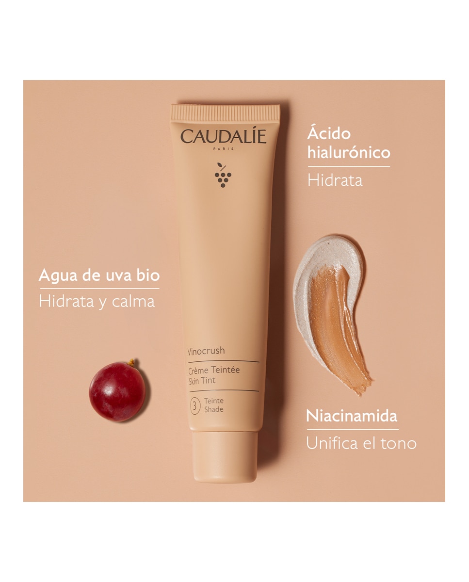 Imagen 3 de Vinocrush Crema con color Vinocrush 30 ml Caudalie - 03 03