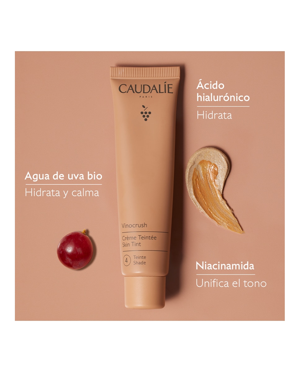 Imagen 3 de Vinocrush Crema con color Vinocrush 30 ml Caudalie - 04 04