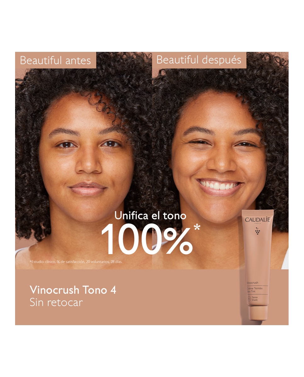 Imagen 5 de Vinocrush Crema con color Vinocrush 30 ml Caudalie - 04 04
