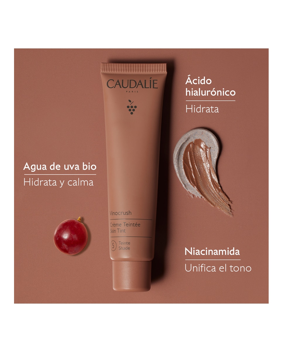 Vinocrush Crema con color Vinocrush 30 ml Caudalie - 05 05-3