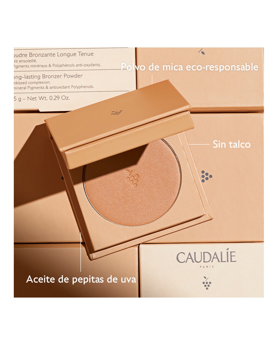 Polvos Bronceadores Larga Duración Vinocrush Caudalie 4
