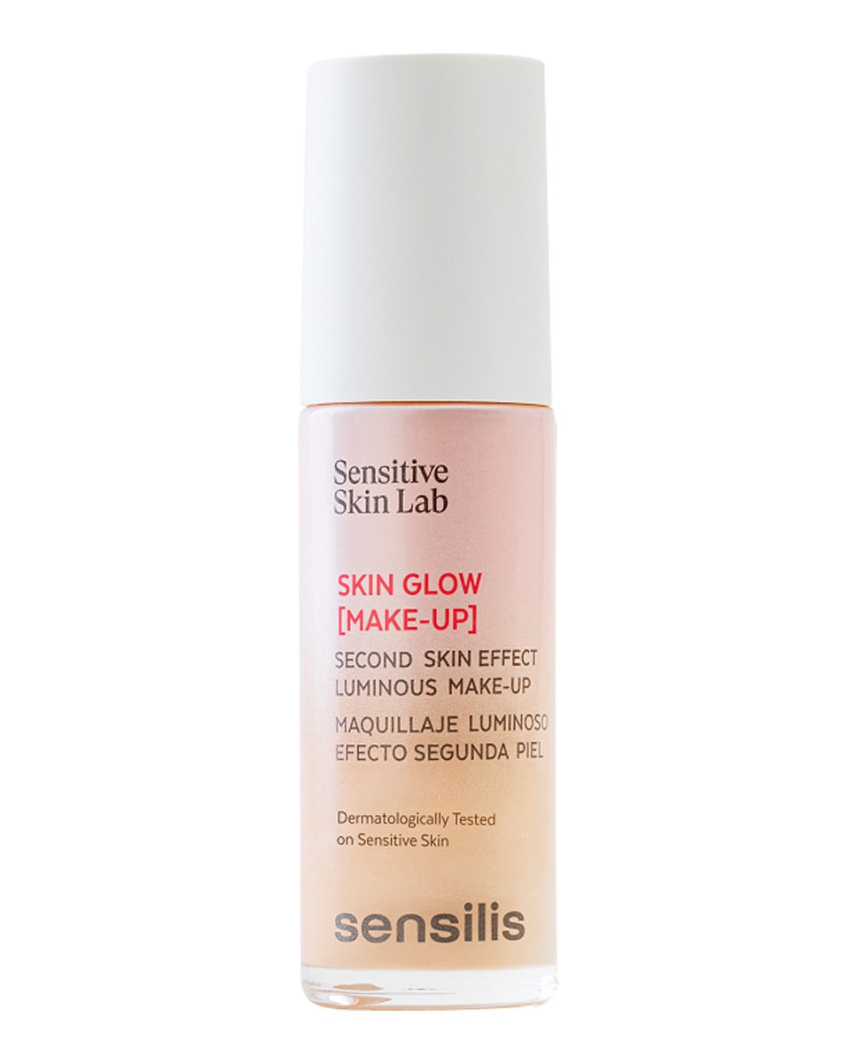 Base De Maquillaje Luminosa Skin Glow Makeup 30 ml Sensilis - Beige-Rosé 04 Beige-Rosé 04-1