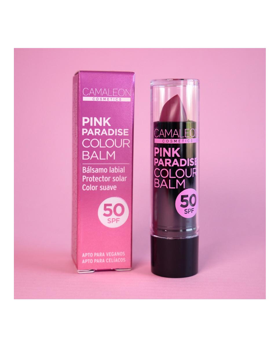 Bálsamo labial Colourbalm SPF50 4 g Camaleon Cosmetics - Rosa 4 g Rosa-3