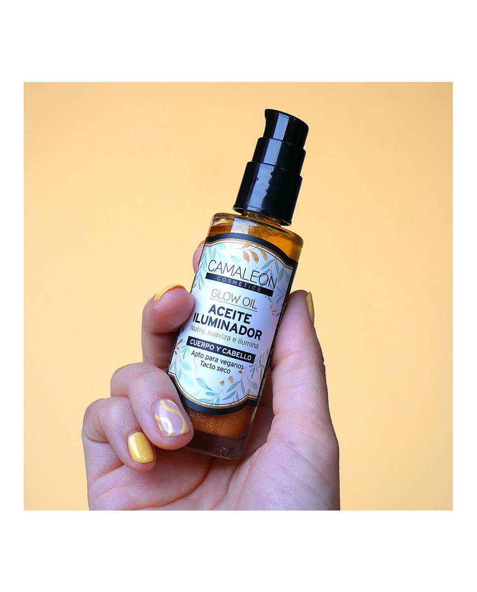 Aceite Iluminador Corporal Glow Oil 30 ml Camaleon Cosmetics. - 30 ml 3