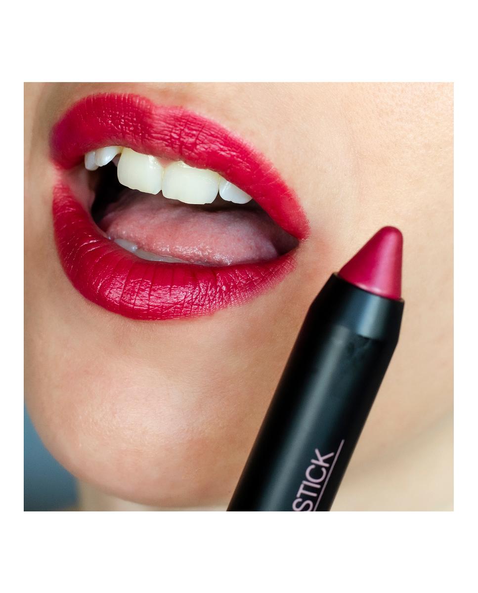 Barra de Labios Metalizada Basic Colourstick Camaleon Cosmetics - Cereza Cereza-4