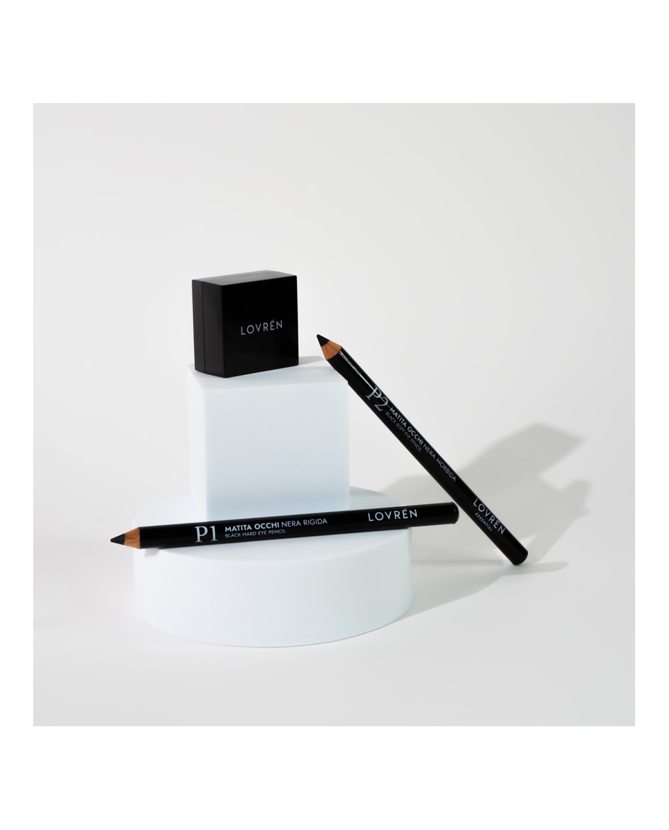 Lápiz de ojos Negra rigida Lovrén - Negro Negro-3