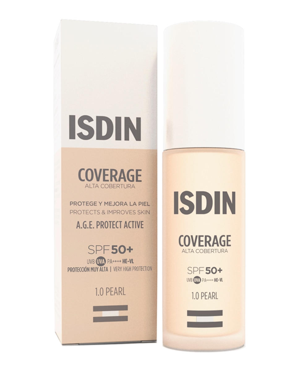 Base de Maquillaje Coverage Spf50+ 30 g Isdin - 1 Pearl 1 Pearl-2