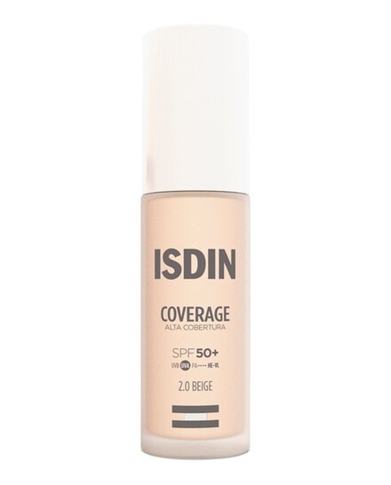 Base de maquillage liquide Isdin COVERAGE Nº 3.0 Sand Spf 50 30 g