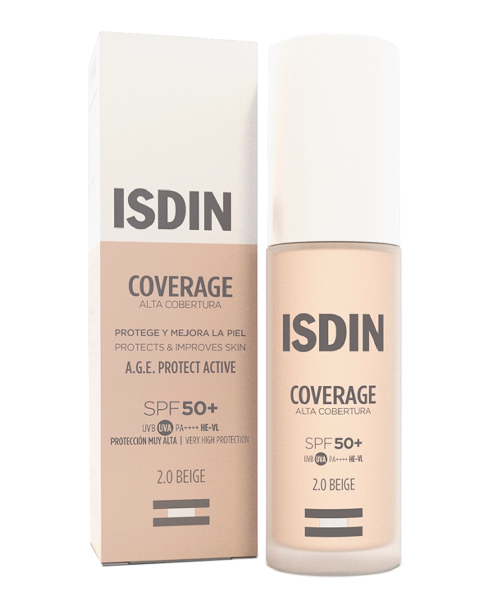 Base de Maquillaje Coverage Spf50+ 30 g Isdin - 2 Beige 2 Beige-2