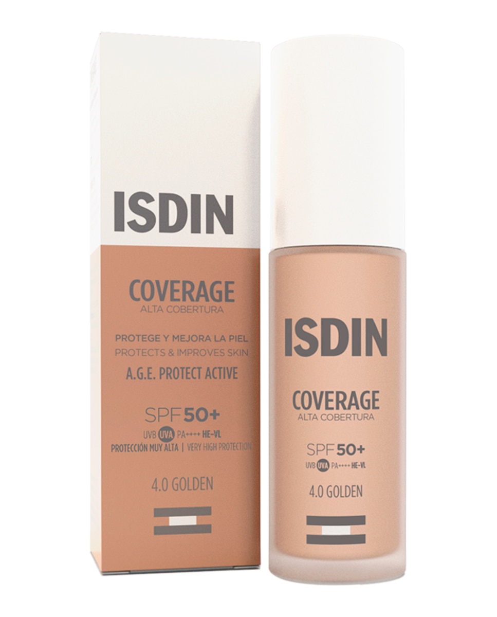 Base de Maquillaje Coverage Spf50+ 30 g Isdin - 4 Golden 4 Golden-2