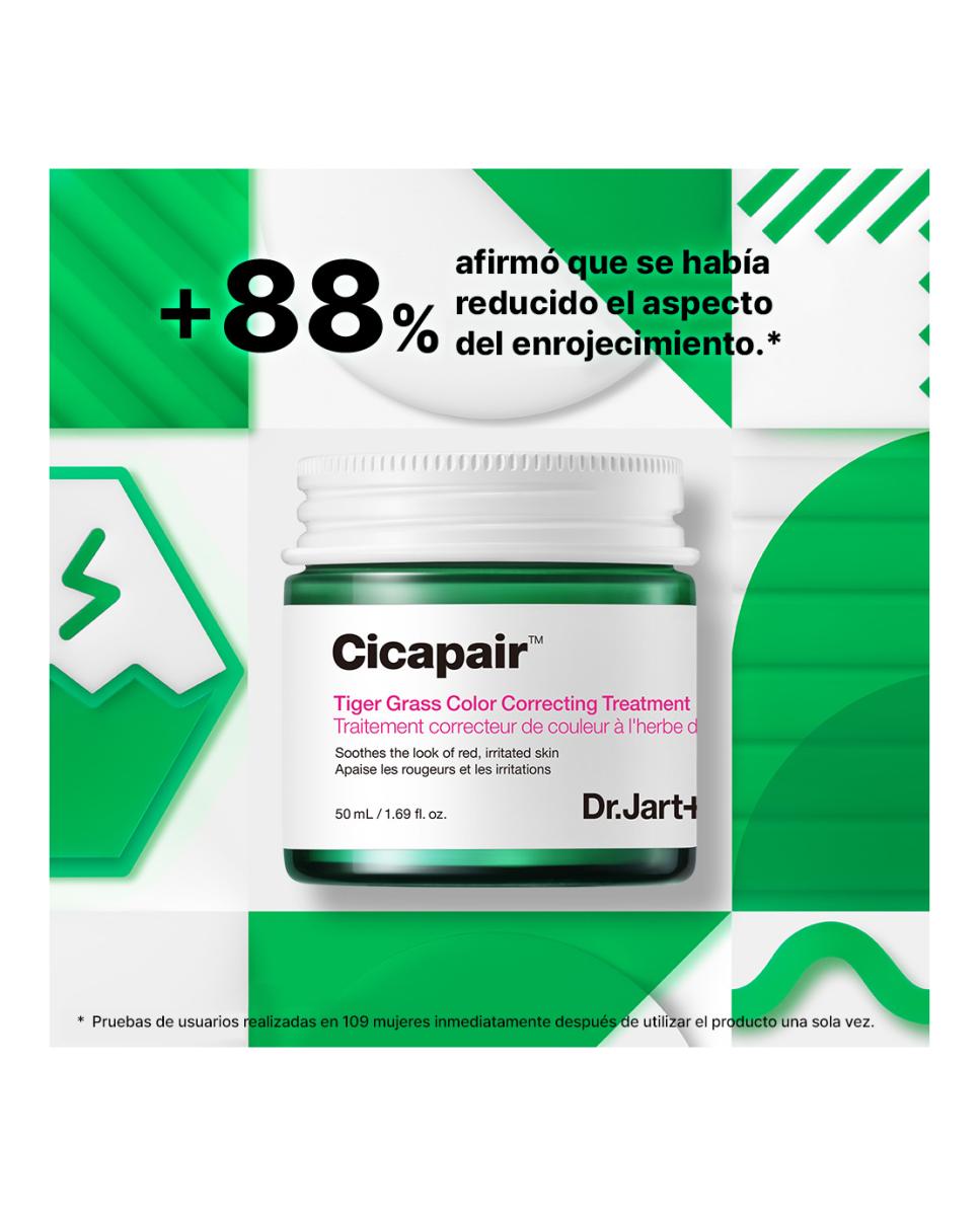 Imagen 6 de Cicapair Tiger Grass Color Correcting Treatment 30ml Dr Jart - 50 ml