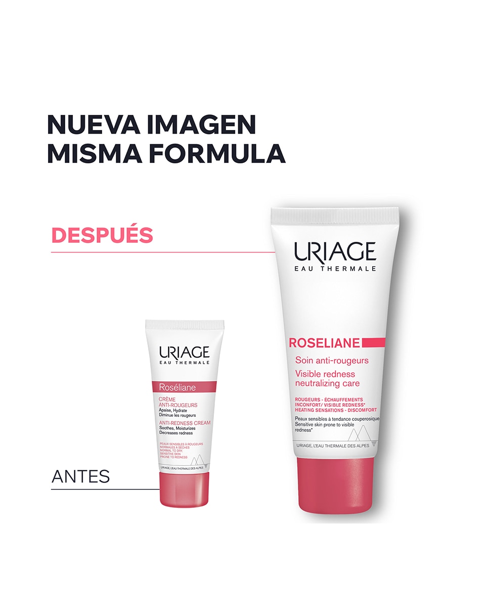 Crema Anti-rojeces Roseliane Uriage - 40 ml 10
