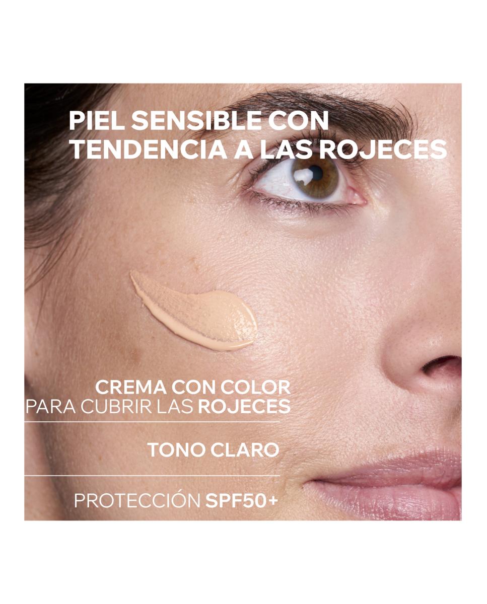 Imagen 4 de Cc Cream Roséliane Spf 50+40 Ml Uriage - 40 ml