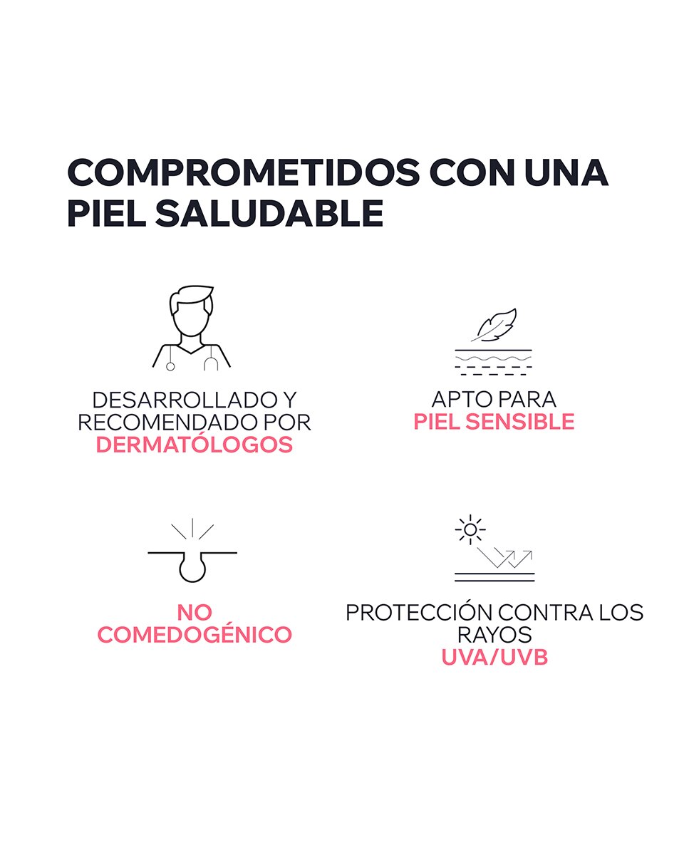 Imagen 7 de Cc Cream Roséliane Spf 50+40 Ml Uriage - 40 ml