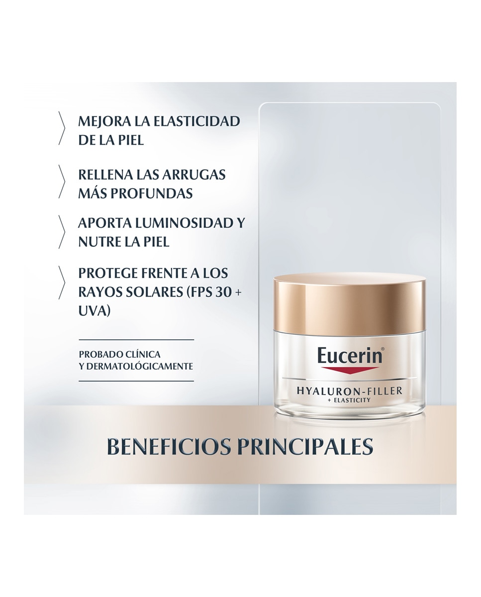 Crema de Día Hyaluron-Filler + Elasticity FPS30 Eucerin - 50 ml 3
