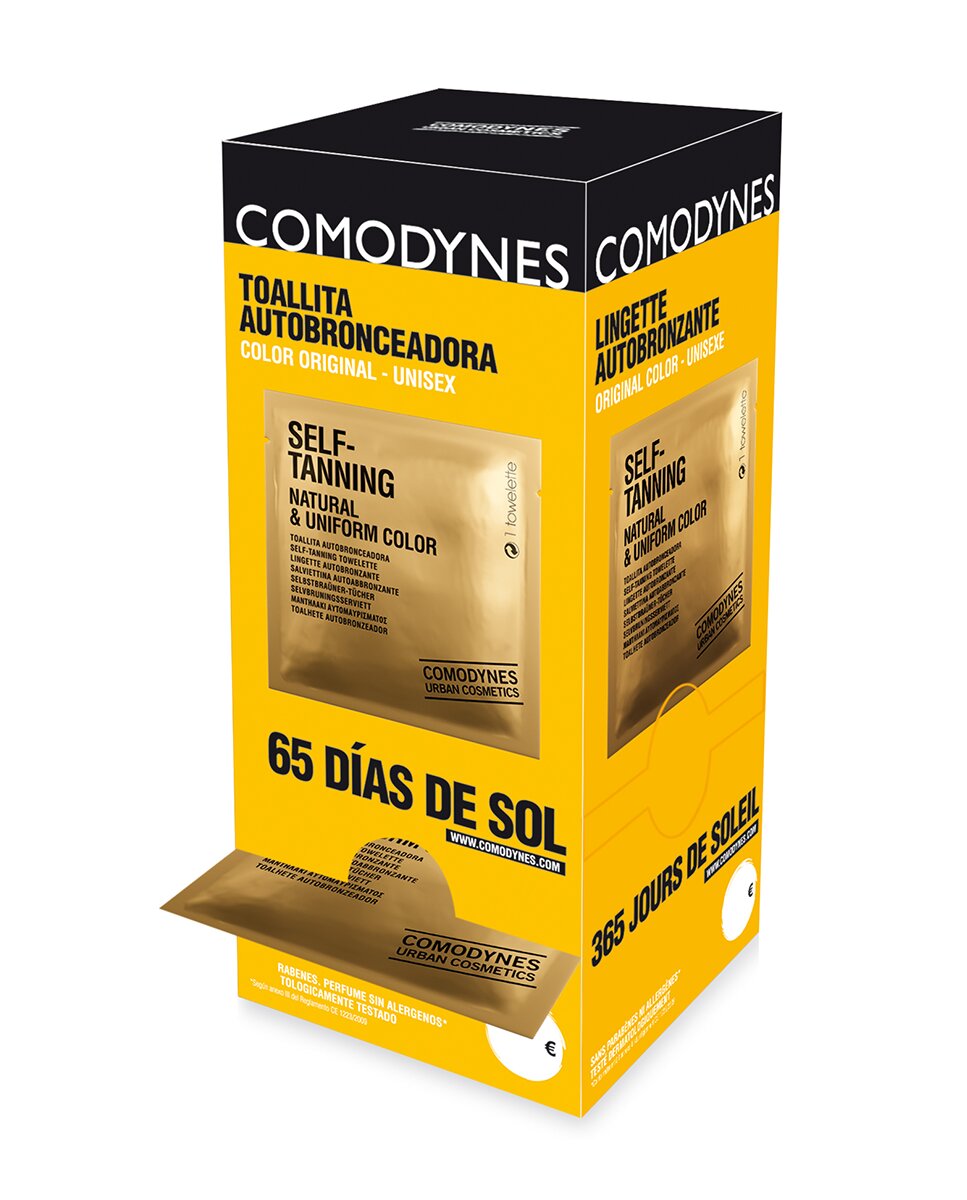 Toallitas Autobronceadoras Comodynes 2