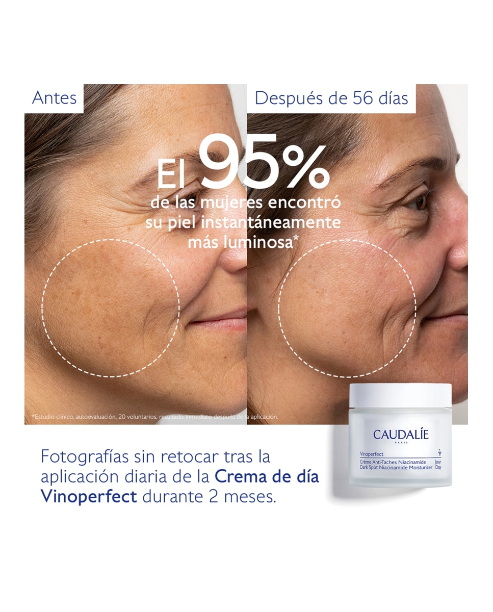 Crema Resplandor Iluminadora Vinoperfect 50 ml Caudalie - 50 ml 4