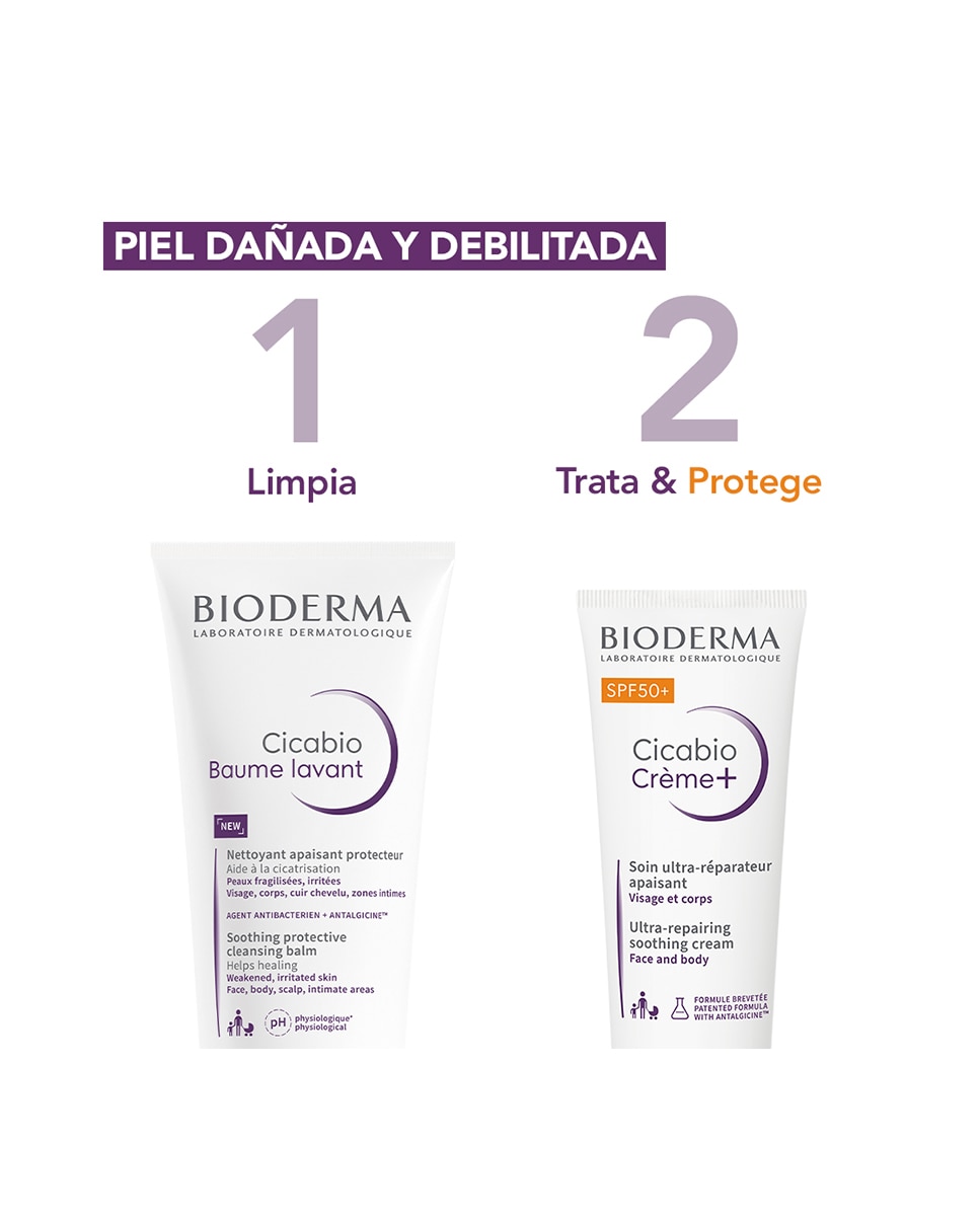 Cicabio+ Crema SPF50+ - 40 ml 3