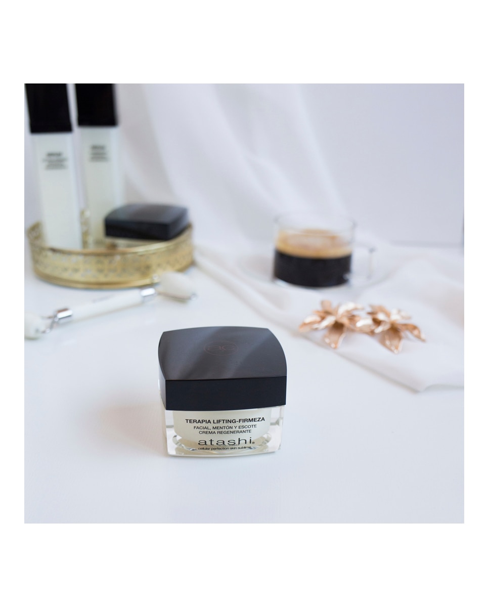 Cofre Terapia Crema Hidratación Intensa + Efecto Lifting Firmeza Atashi 5