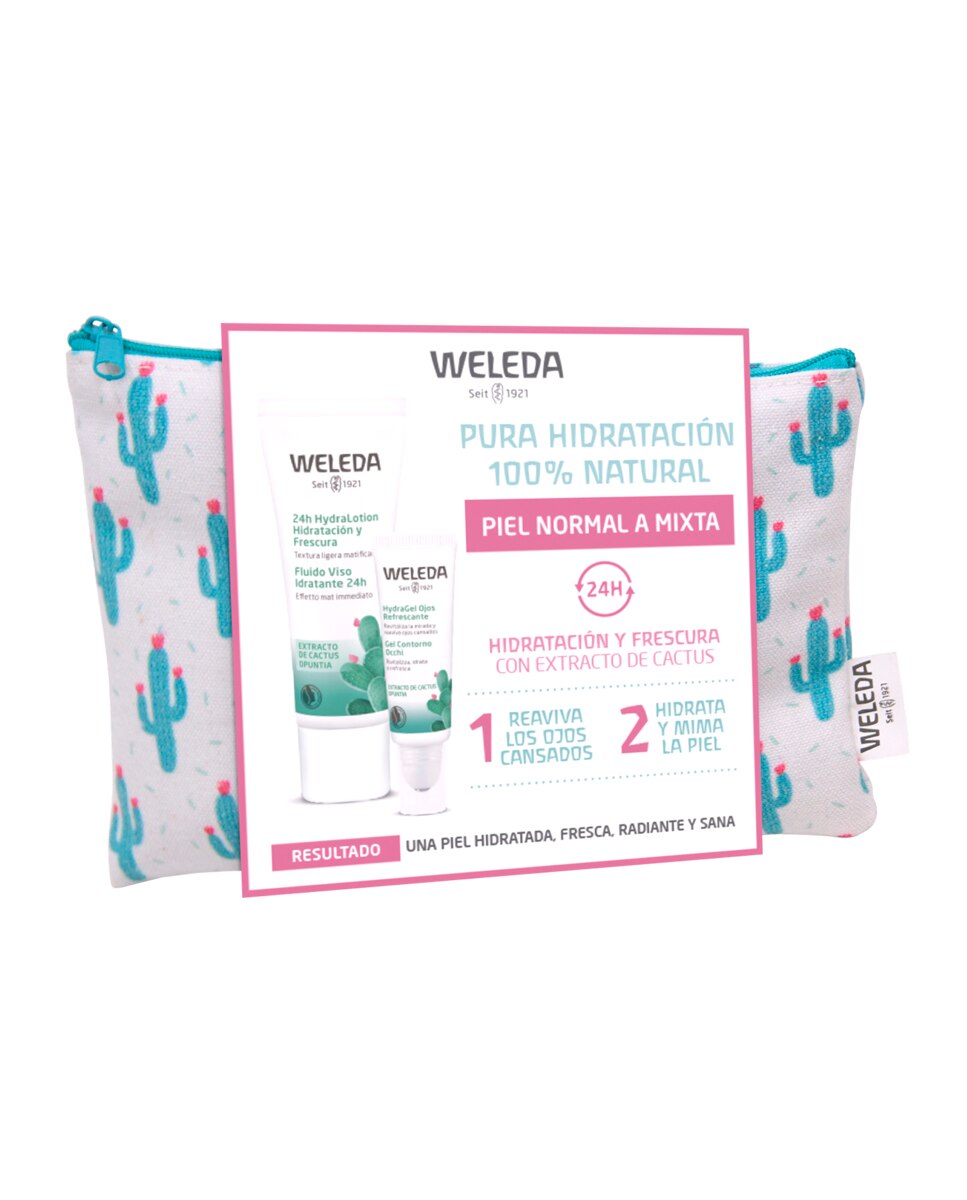 Pack Hidratación 24H - Piel Normal/Mixta Precio Especial + Eco Neceser Weleda 1