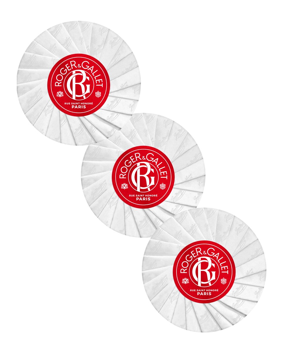 Estuche de regalo Jabónes perfumados Jean Marie Farina 3 X 100 g Roger & Gallet 2