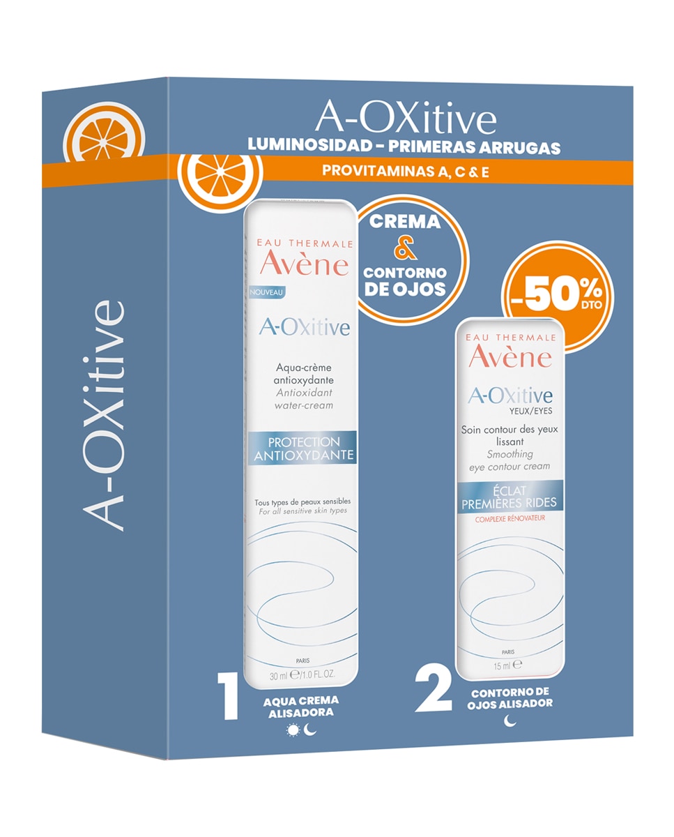 Imagen 0 de Pack A-Oxitive Día + Contorno de Ojos Avène