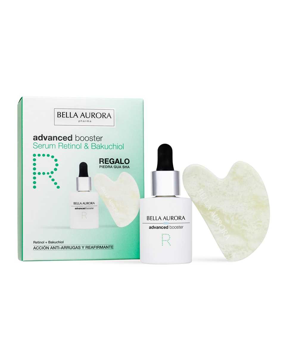 Pack Advanced Booster Retinol + Gua-Sha Bella Aurora 1