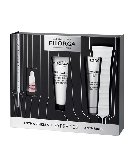 Cofre protocolo antiedad arrugas Expert Coffret Sleep&Peel 4.5 + Time Filler Filorga
