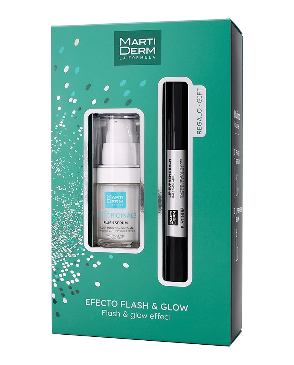 Estuche de Regalo Efecto Flash & Glow MartiDerm 1