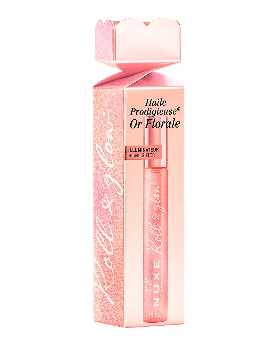 Nuxe - Aceite de brillo Cracker Roll & Glow Huile Prodigieuse® Or Florale Nuxe.