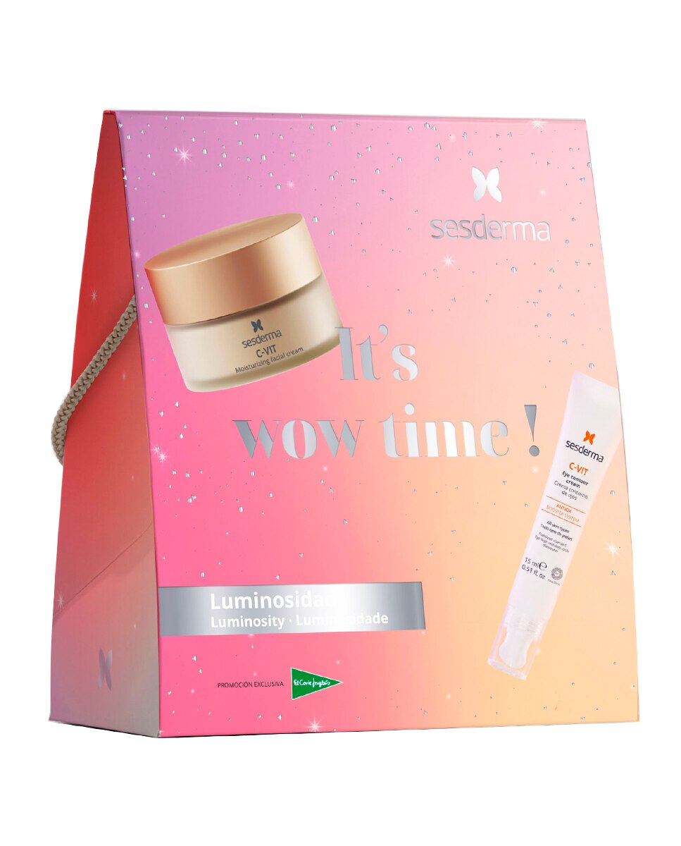 Estuche de Regalo Luminosidad Crema y Contorno de Ojos Sesderma 1