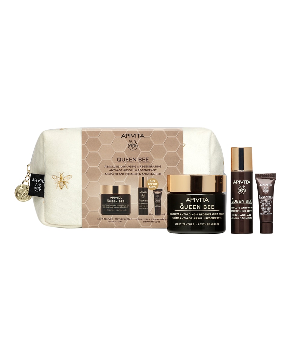 Cofre Queen Bee Crema Textura Ligera Apivita · El Corte Inglés
