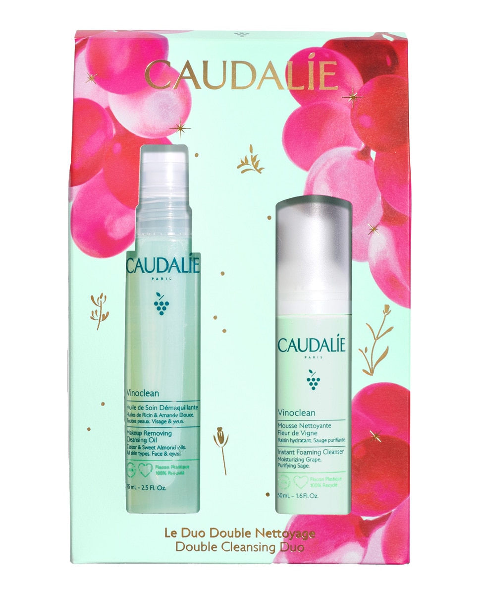 Imagen 0 de Estuche Regalo Aceite Tratante Desmaquillante Vinoclean Caudalie