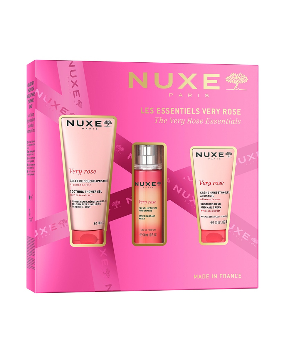 Nuxe - Estuche Regalo Gel de ducha Calmante Very Rose Nuxe.
