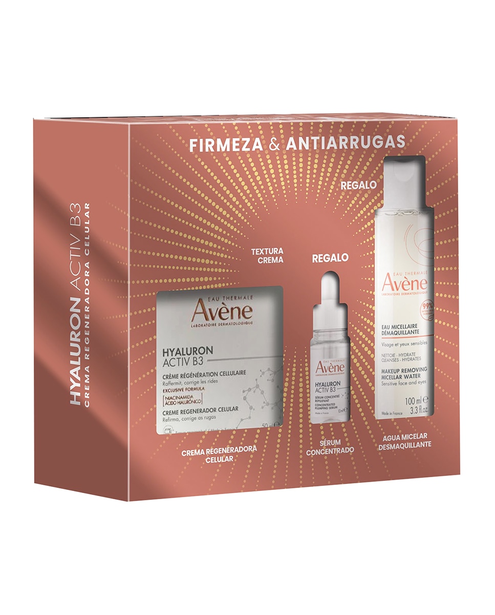 Estuche Regalo Crema Regeneradora Celular Hyaluron Activ B3 Avène
