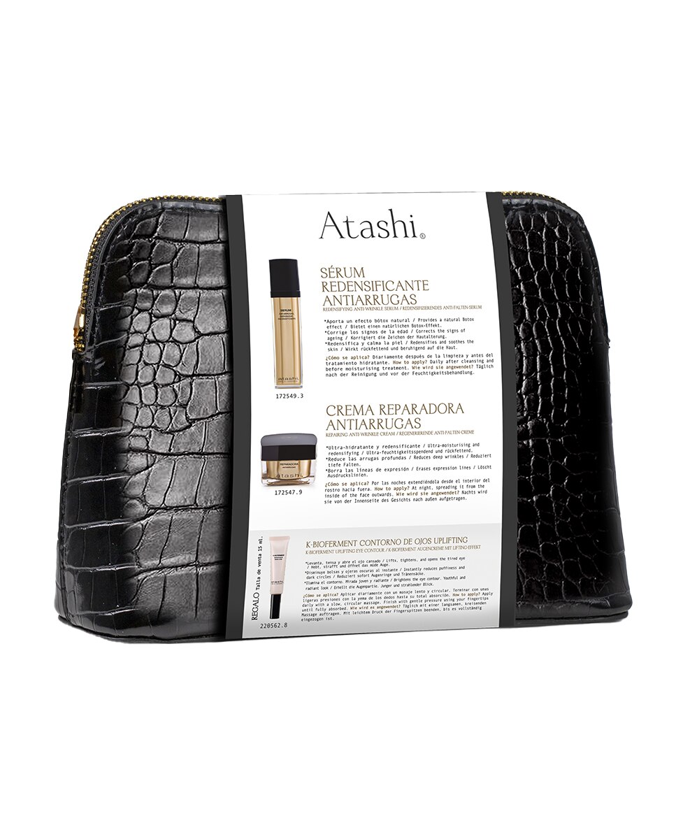 Estuche Regalo Repair & Redensify Ritual Antiedad Y Antiarrugas Atashi 9