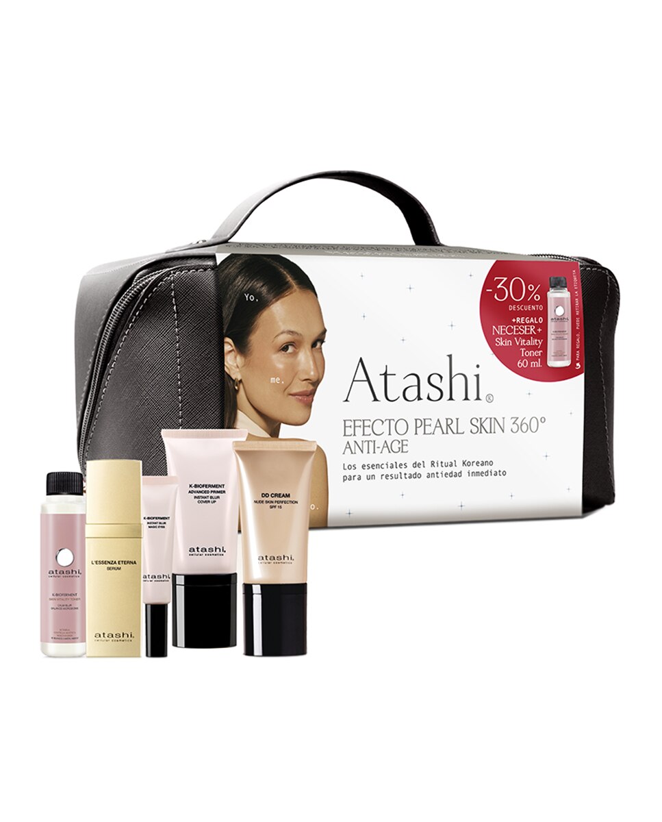 Imagen 0 de Estuche Regalo Ritual Efecto Pearl Skin 360 Anti-Age Atashi