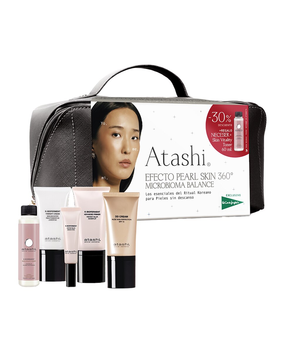 Imagen 0 de Estuche Regalo Ritual Efecto Pearl 360 Microbioma Balance Atashi