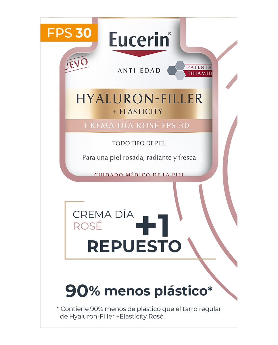 Imagen 1 de Pack Antiedad Rosé FPS 30 Eucerin