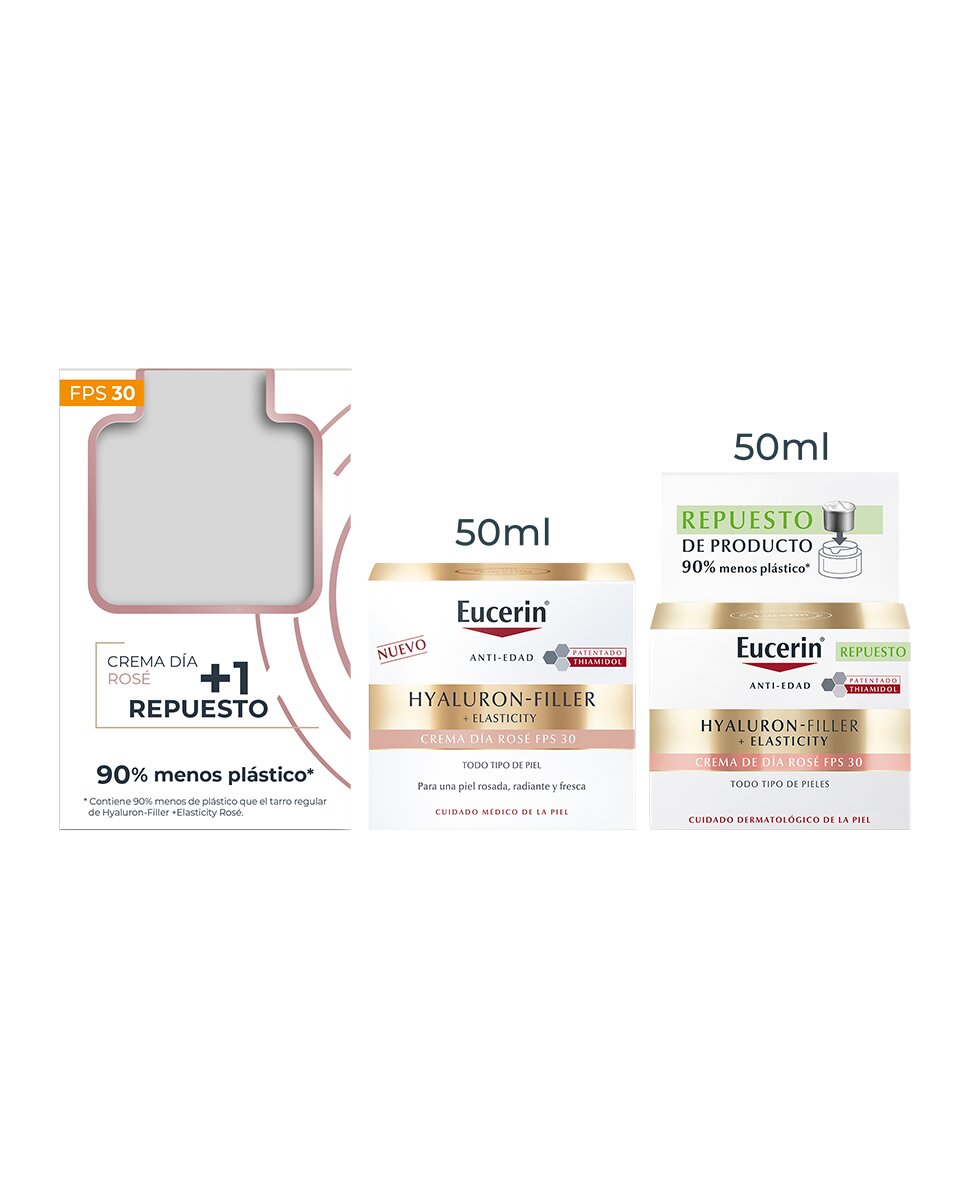 Imagen 3 de Pack Antiedad Rosé FPS 30 Eucerin
