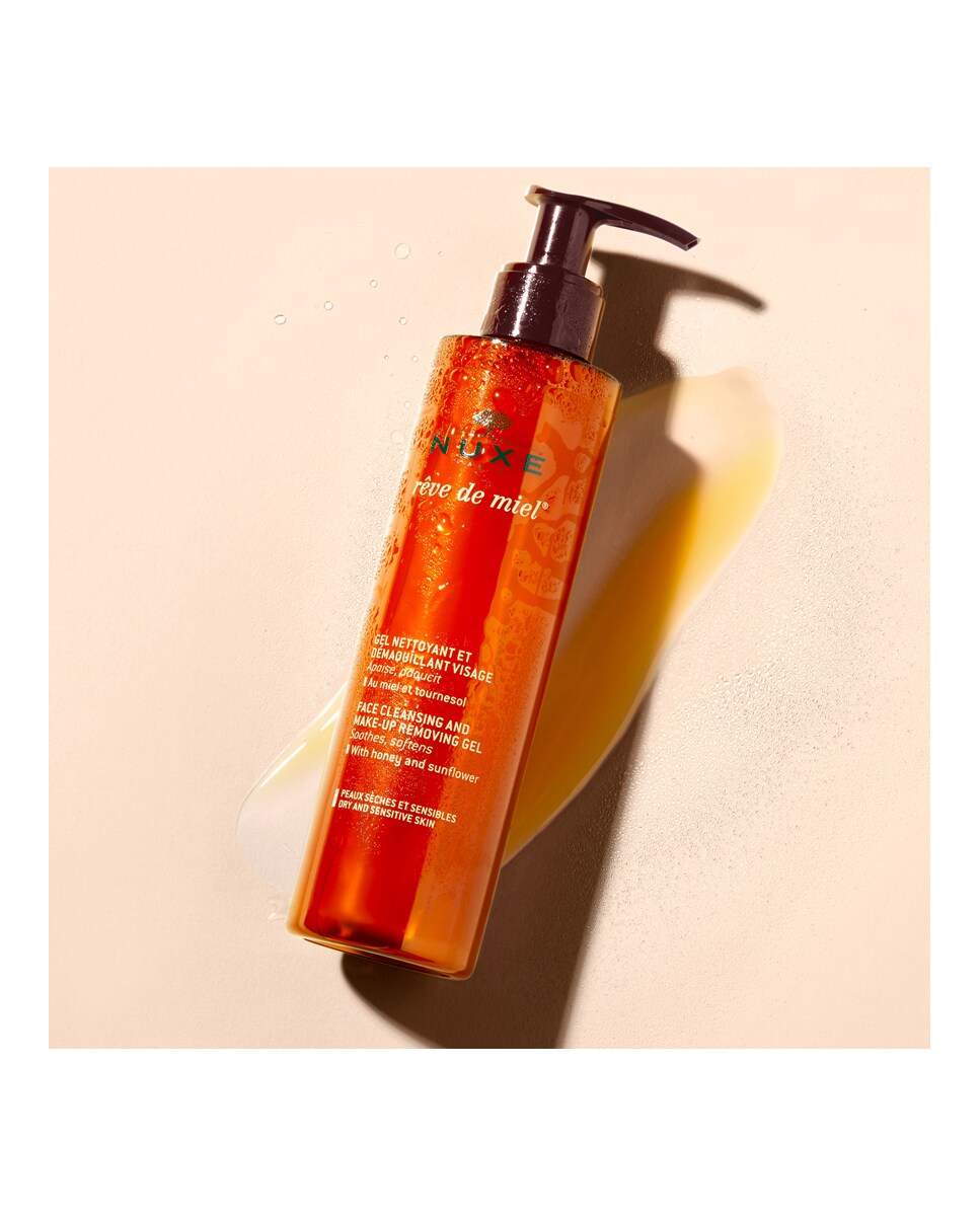 Gel Limpiador y Desmaquillante facial Rêve de Miel Nuxe 2