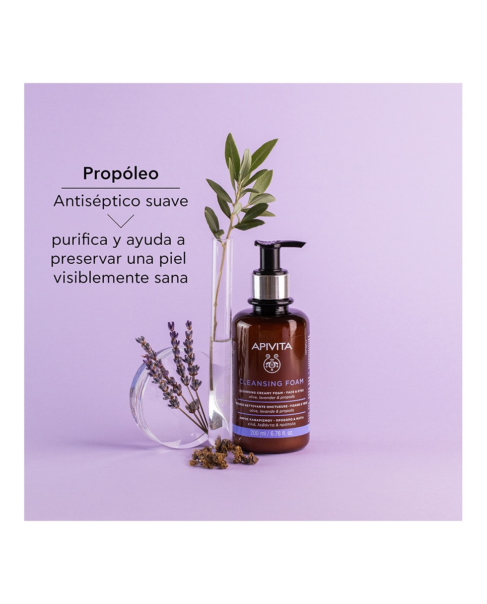 Crema Limpiador Facial 200 ml Apivita 200 ml 6
