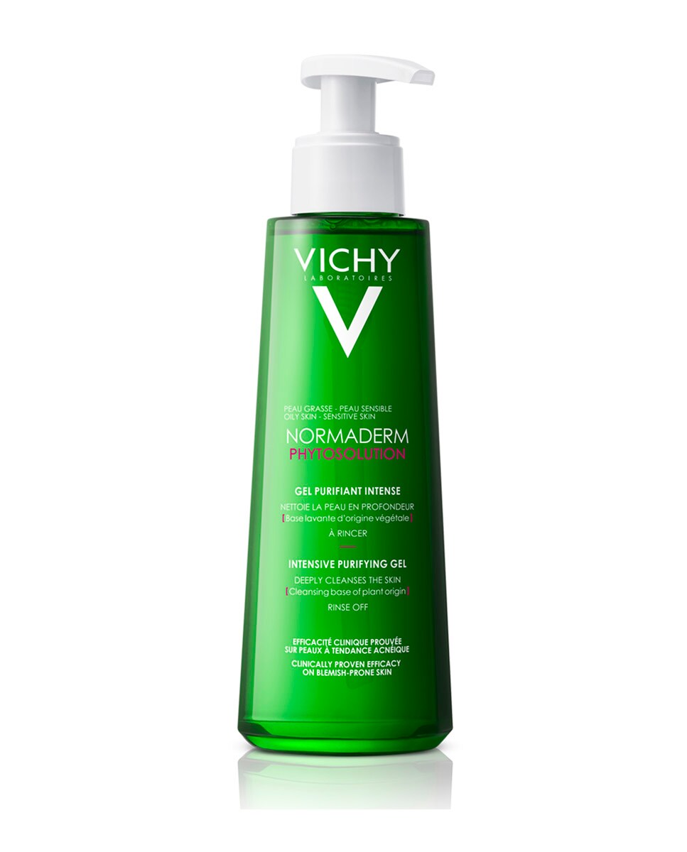 Gel Limpiador Purificante Ácido Salicílico Normaderm Phytosolution 400 ml Vichy 2